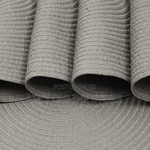 Round Placemats Set of 6,