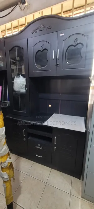 Black Kitchen Cupboard