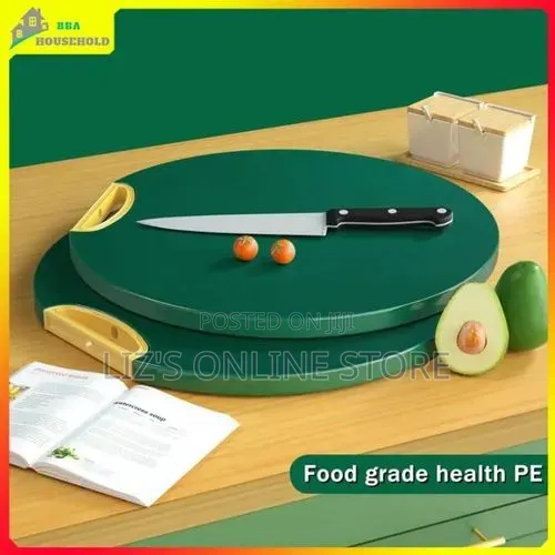Double Sided Non-Slip Anti-Mold Chopping Board Round