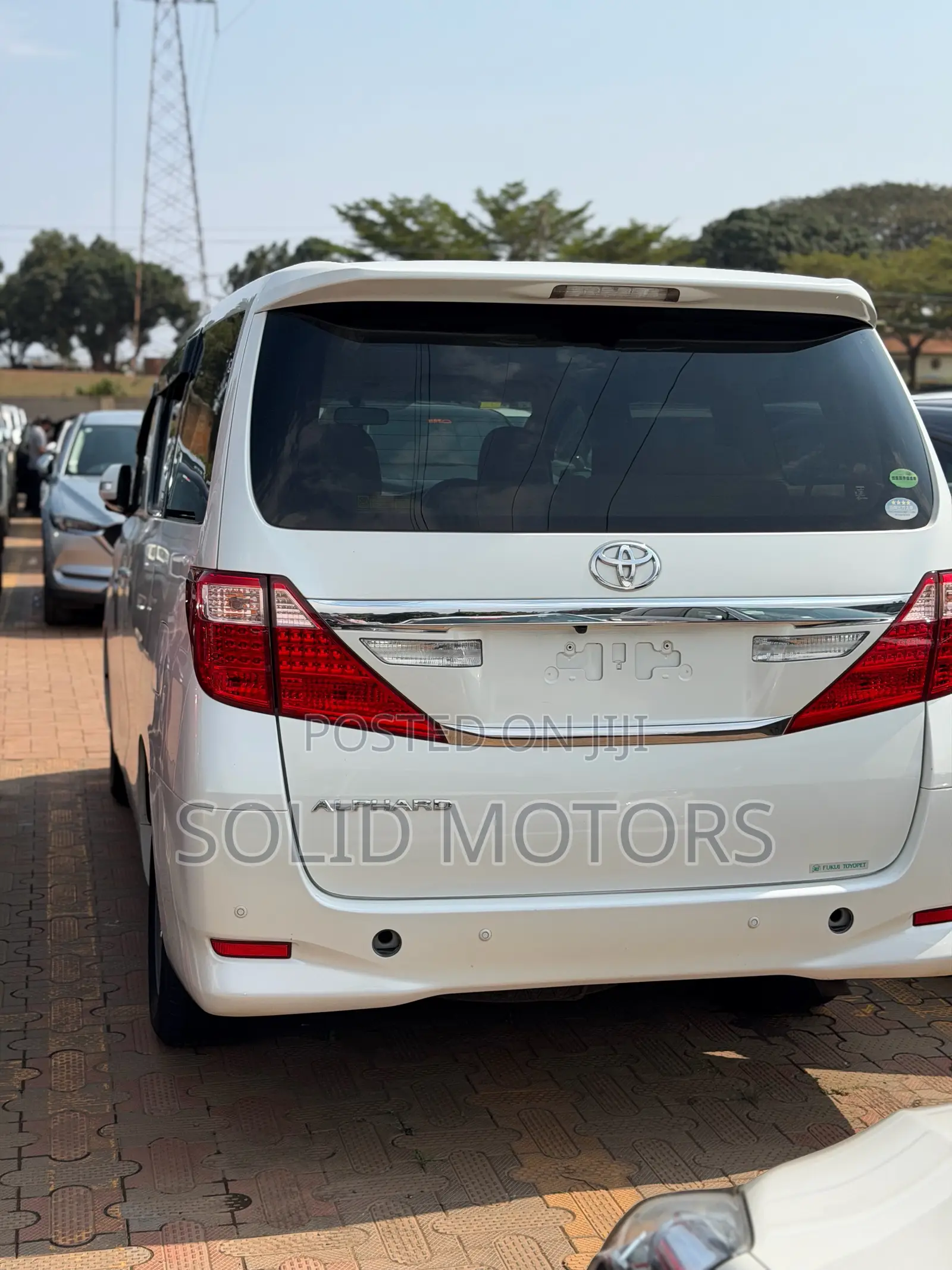 Toyota Alphard 2.4 Petrol AWD 2013 White