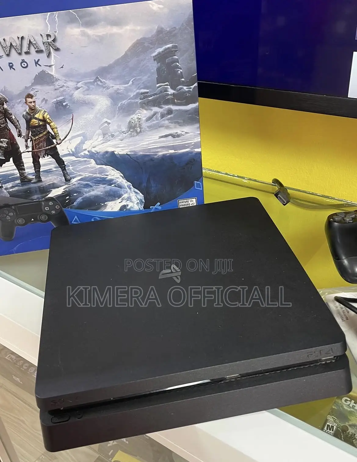 Ps4 Slim With 12 Games, 2pads. Faster Than a Boda Boda Rider.