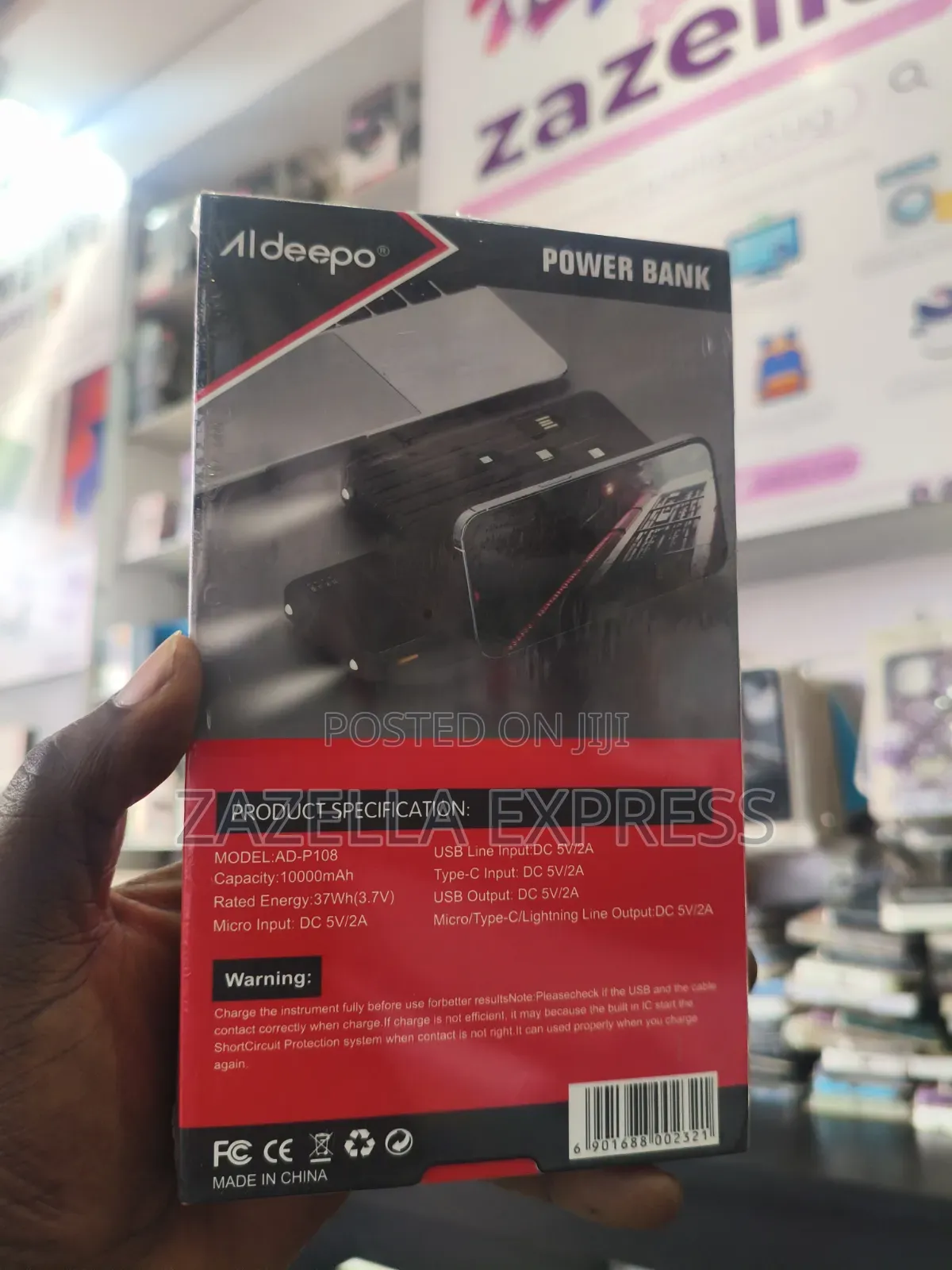 Aldeepo 10,000mah Powerbank