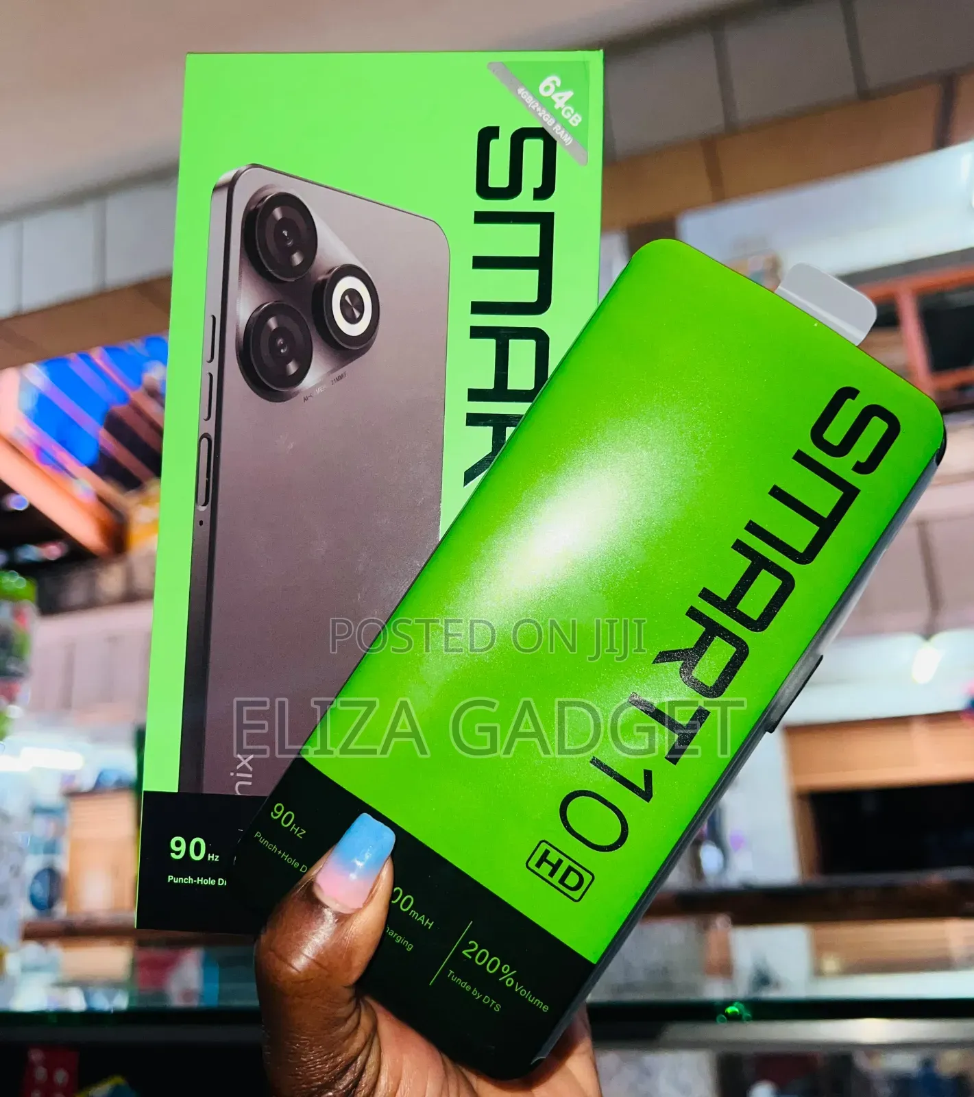 New Infinix Smart 10 HD 64 GB Black