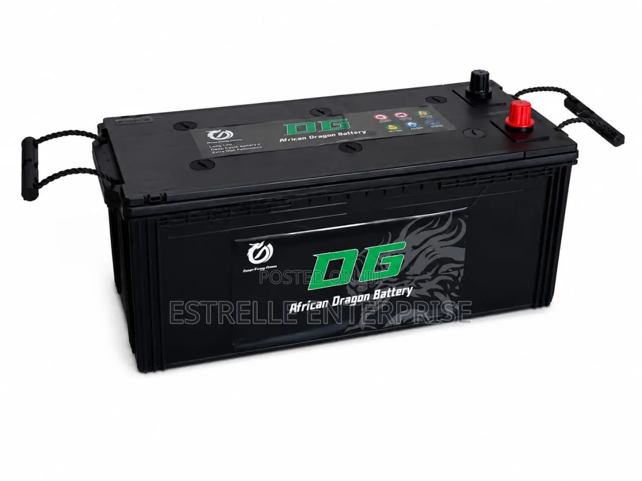 N150 150ah Maintenance Free Car Battery Dg African Dragon