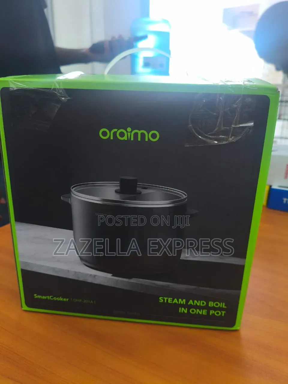 Oraimo 2 in 1 Cooking Pot Boil and Steam at the Same Time.