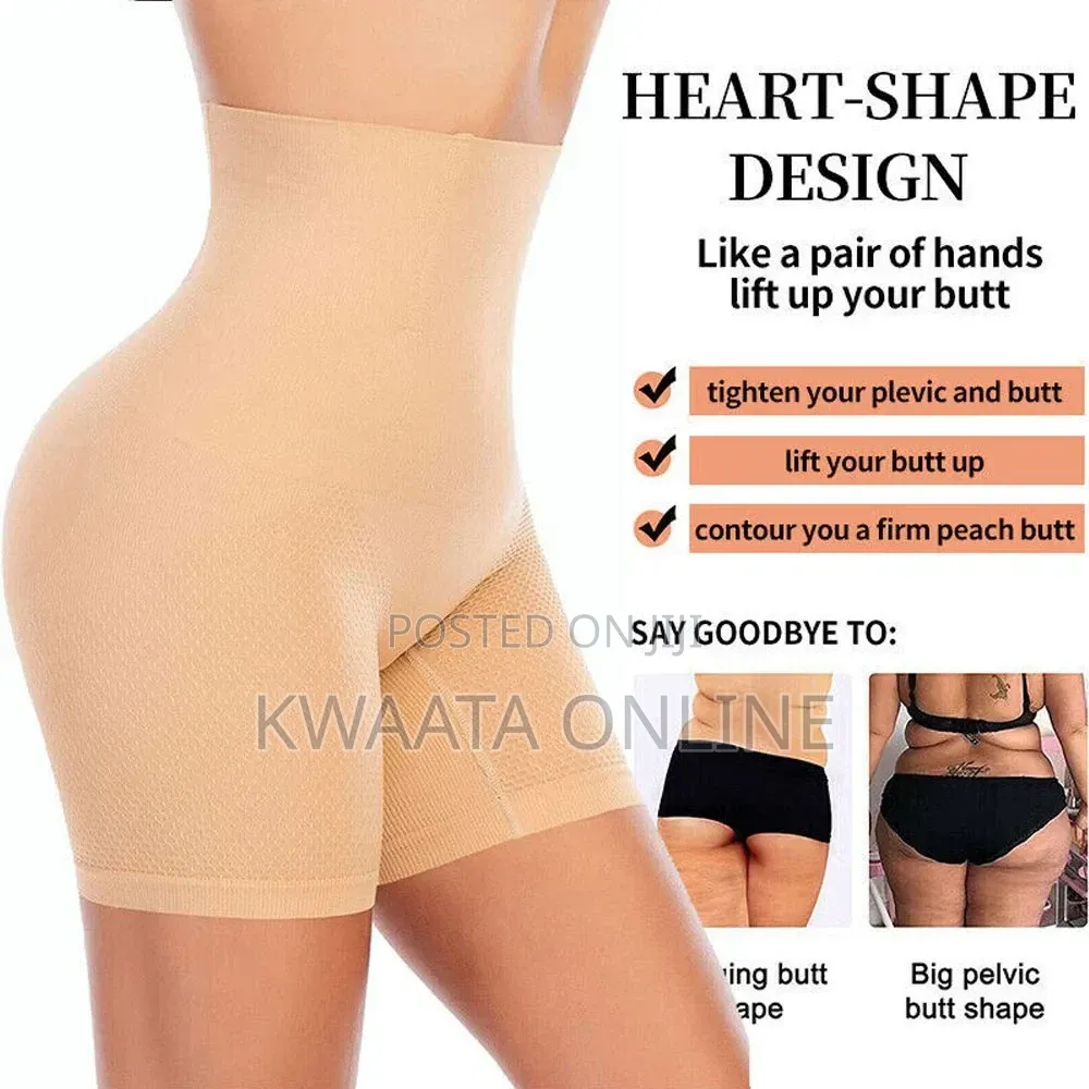 Womens Stretch Seamless Shapewear High Waist Tummy Thighs Body Shaper