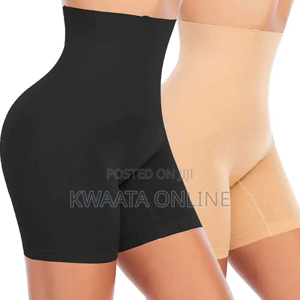 Womens Stretch Seamless Shapewear High Waist Tummy Thighs Body Shaper