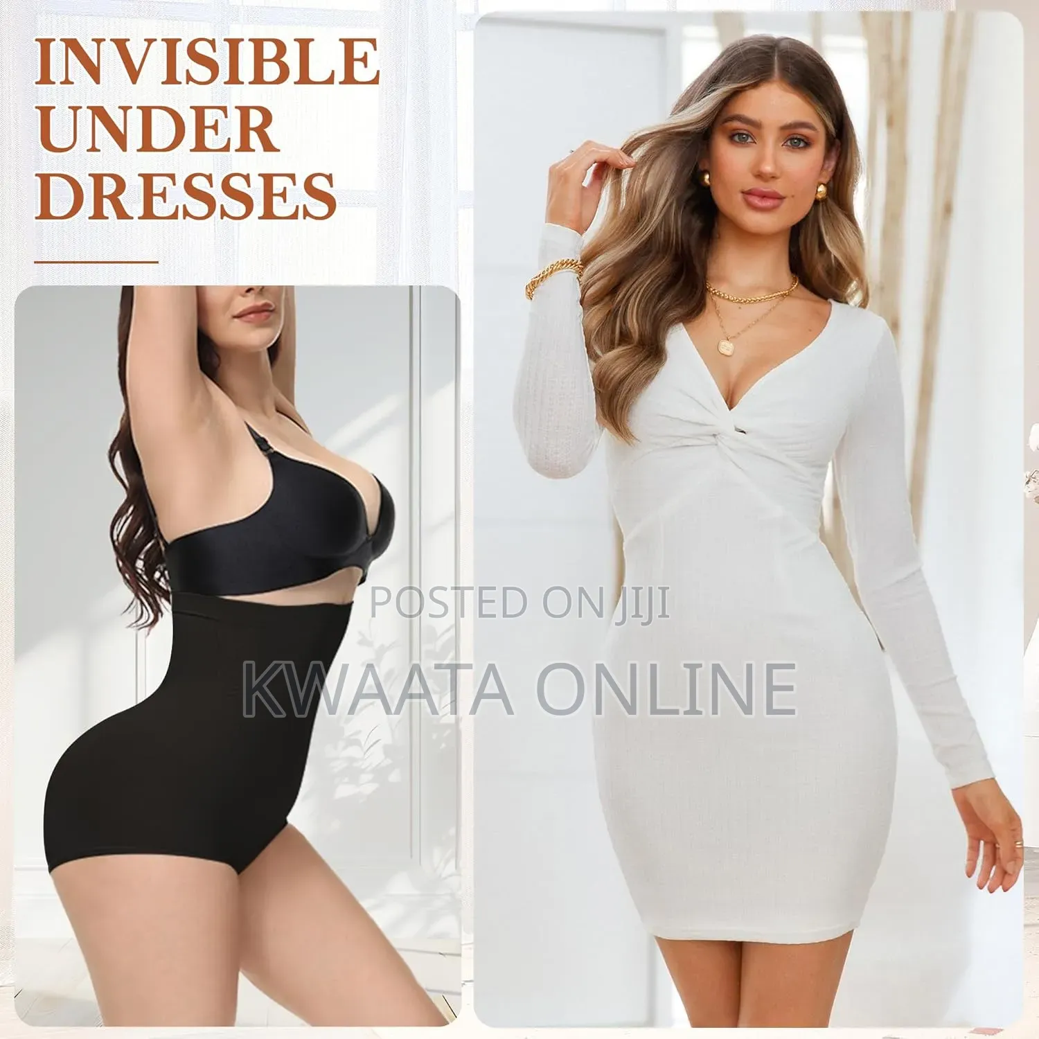Tummy Control Shapewear Women High Waisted Body Shaper Seamless Briefs