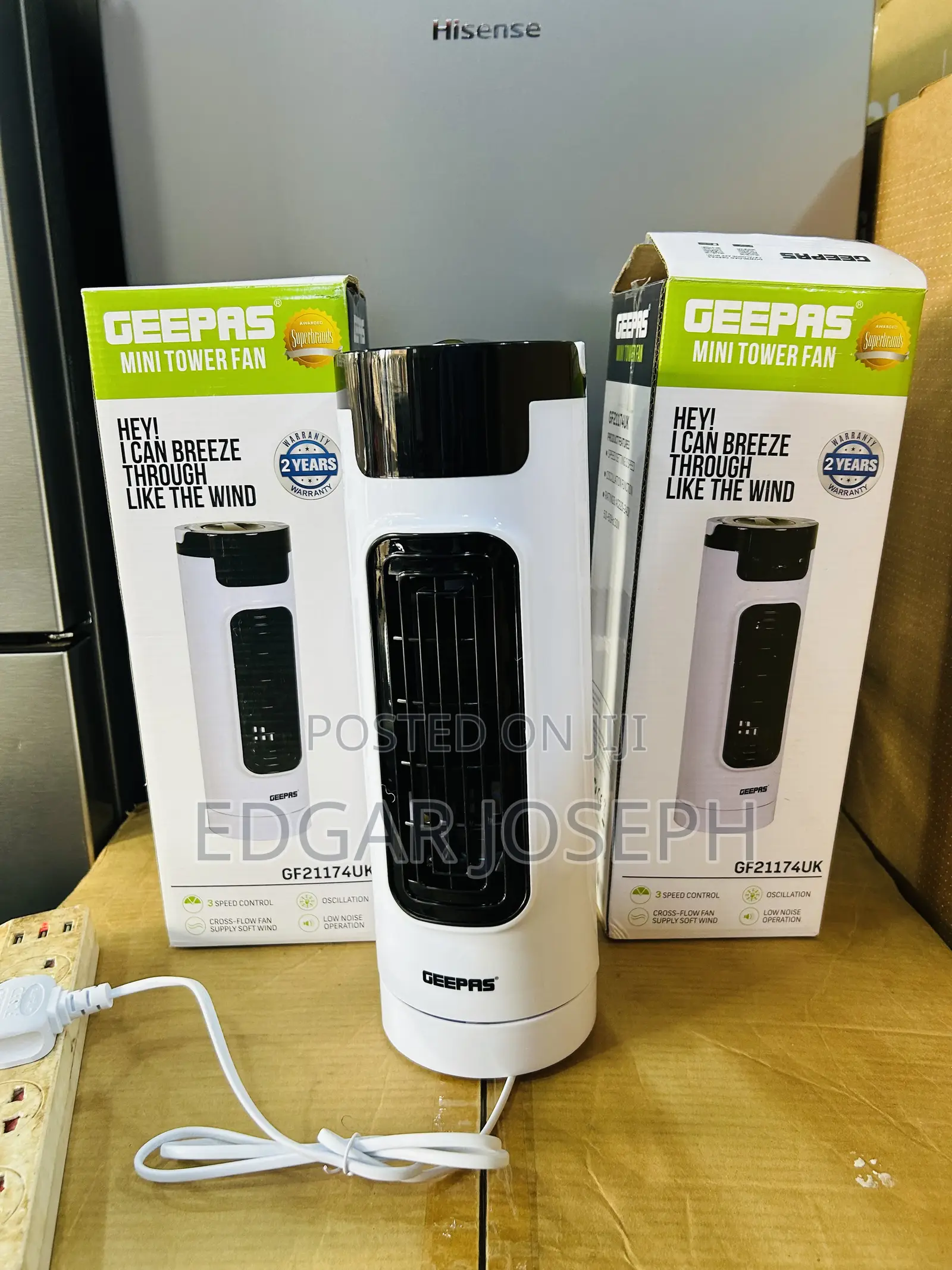 Geepas Tower Fan Mini