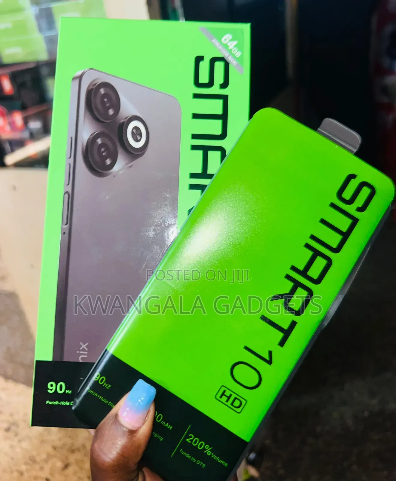 New Infinix Smart 10 HD 64 GB Black