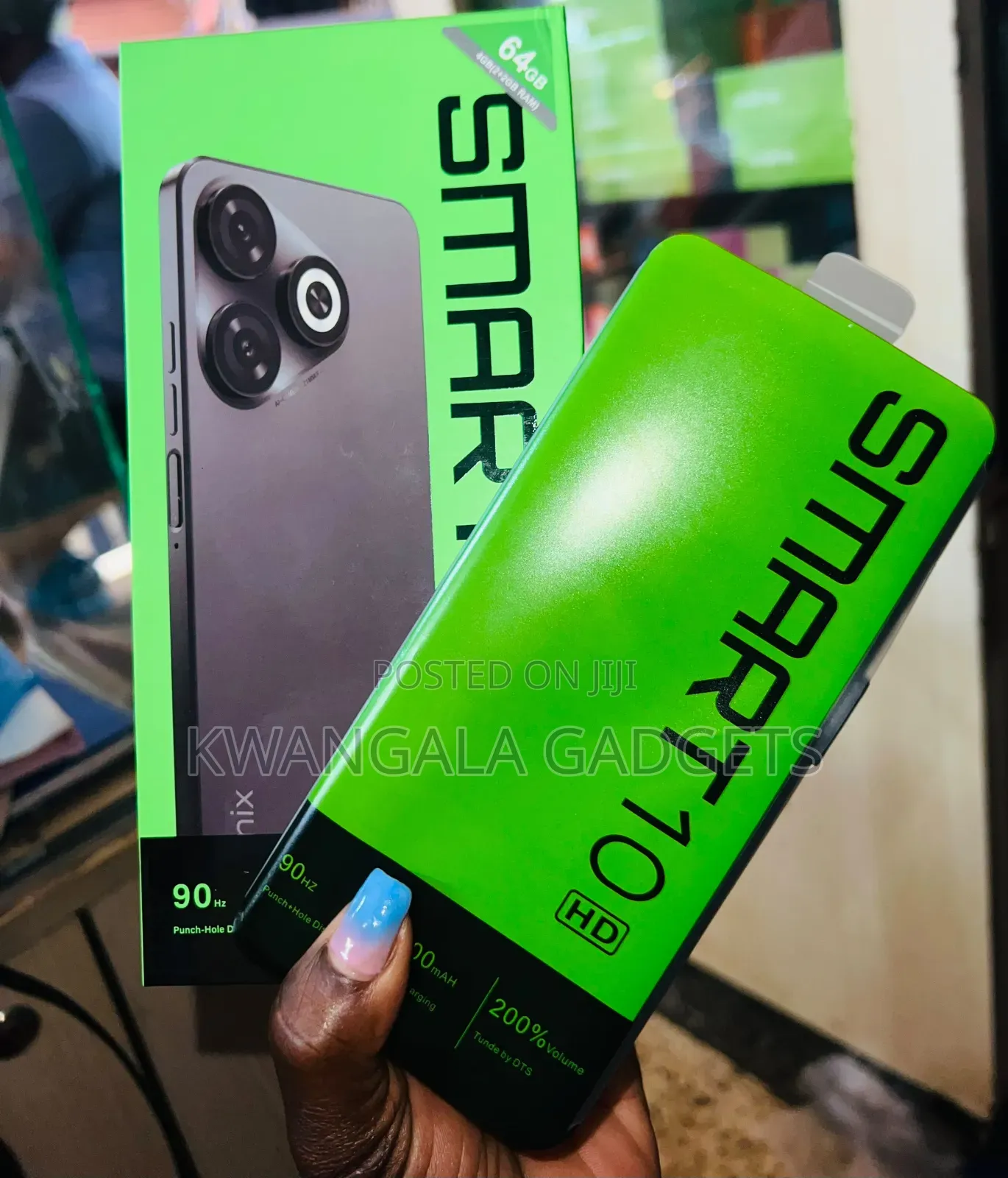 New Infinix Smart 10 HD 64 GB Black