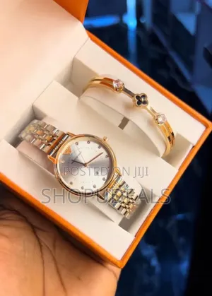 Dior-Branded Ladies' Watch and a Blacelet