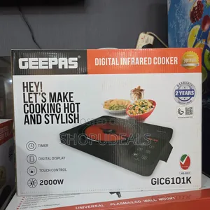 Geepas Gic6101k Is a 2000w Digital Infrared Cooker