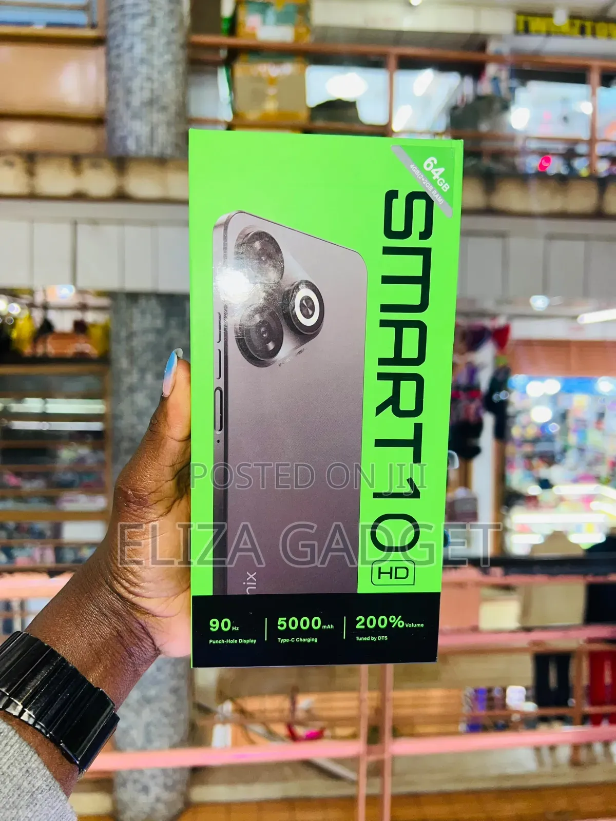 New Infinix Smart 10 HD 64 GB Black