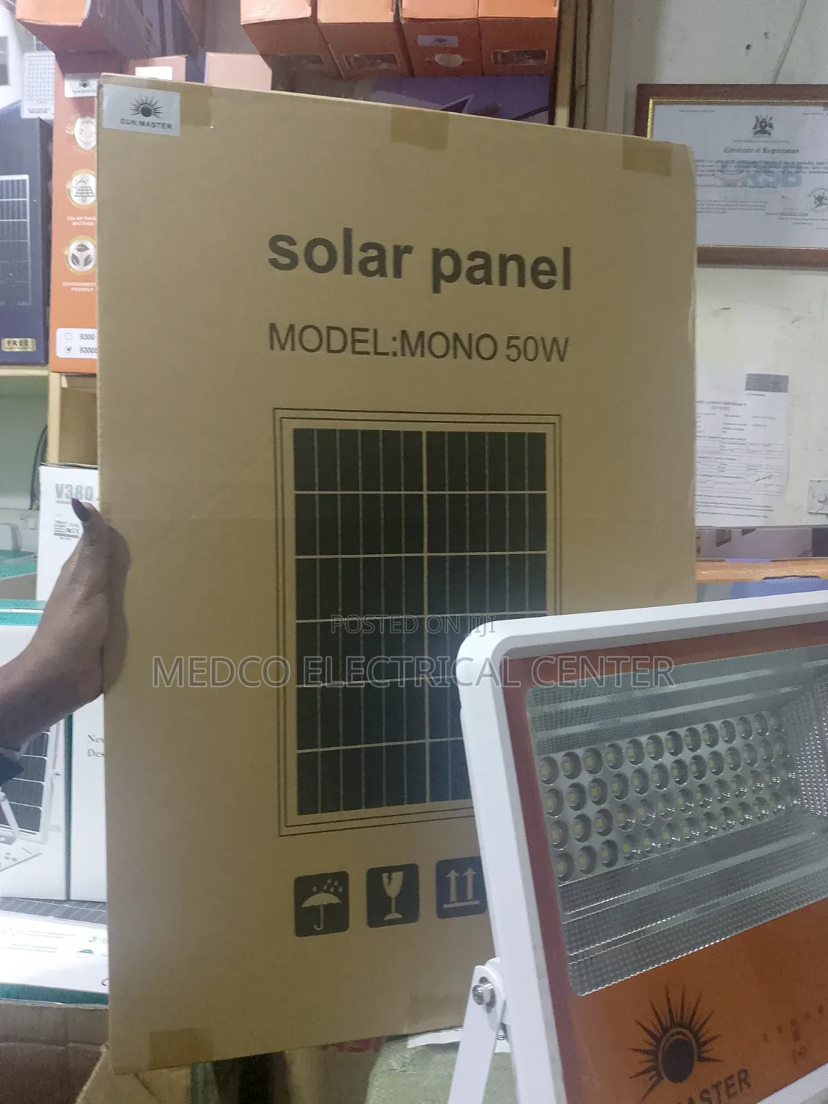 Led Solar Flood 300w