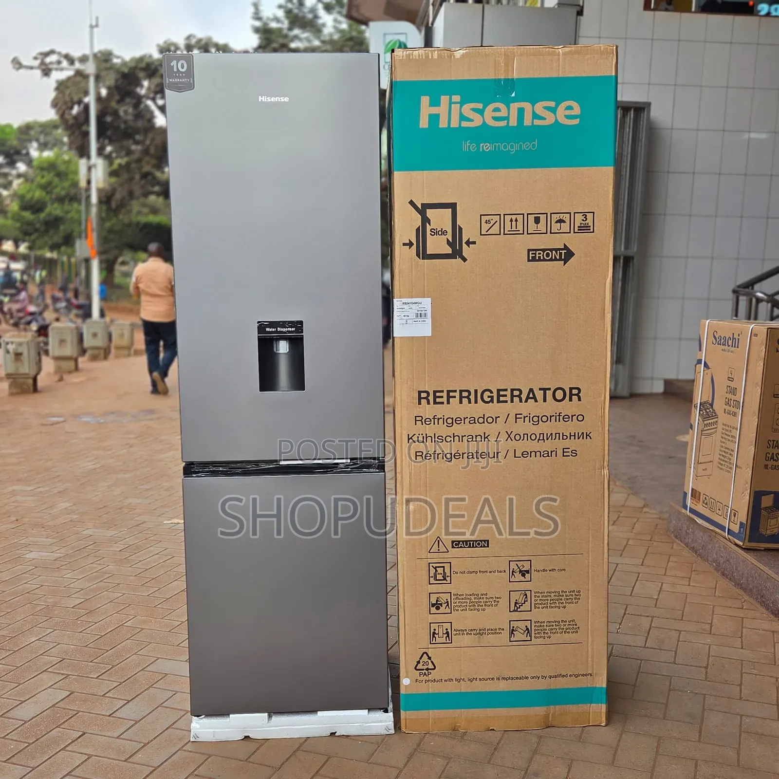 Hisense Double-Door Bottom-Freezer Refrigerator 270l
