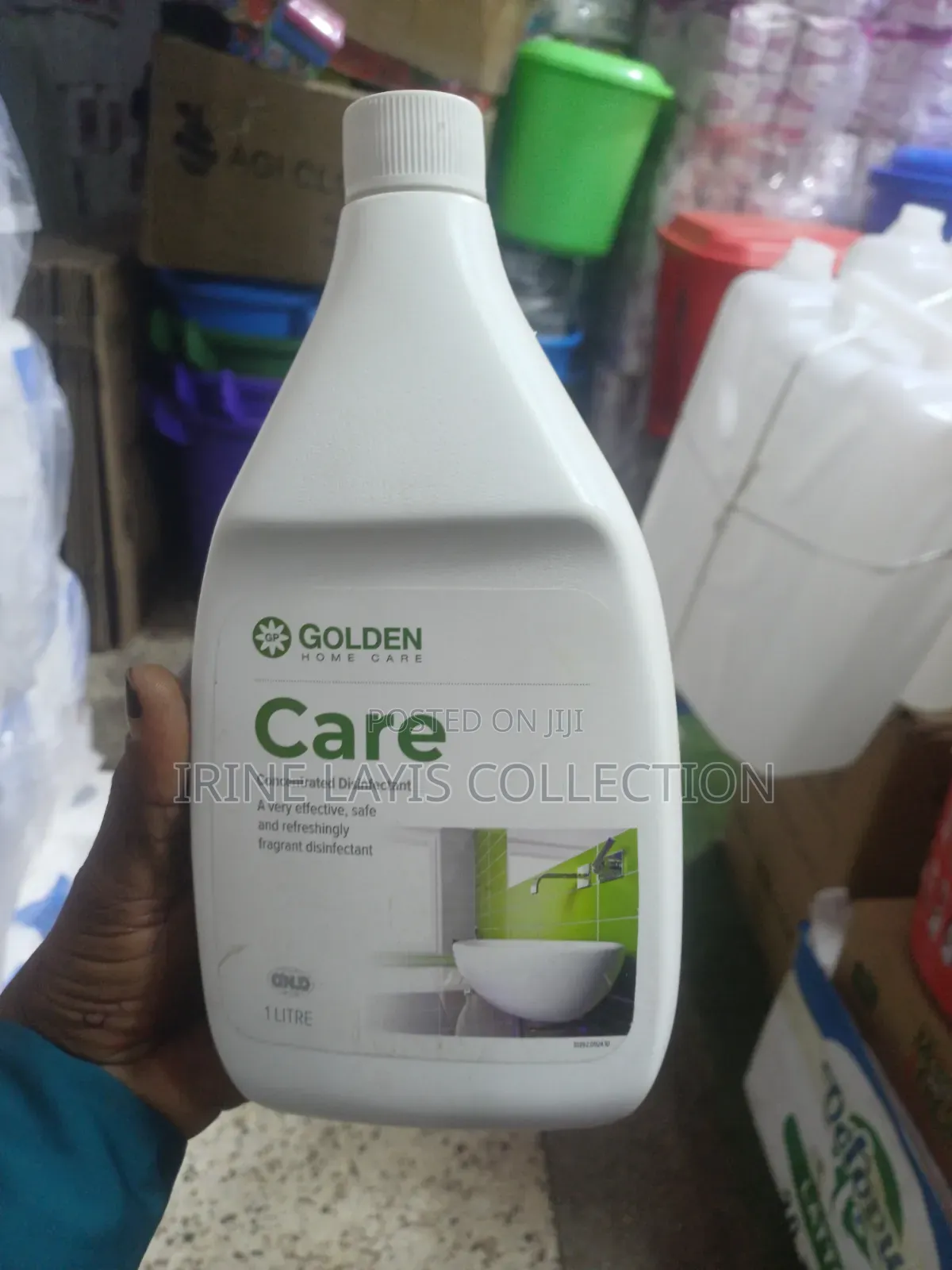 Golden Care Concentrated Disinfectant.