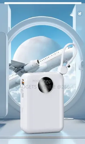 Portable Power Bank 20,000mah Capacities and 22.5w Fast Charging