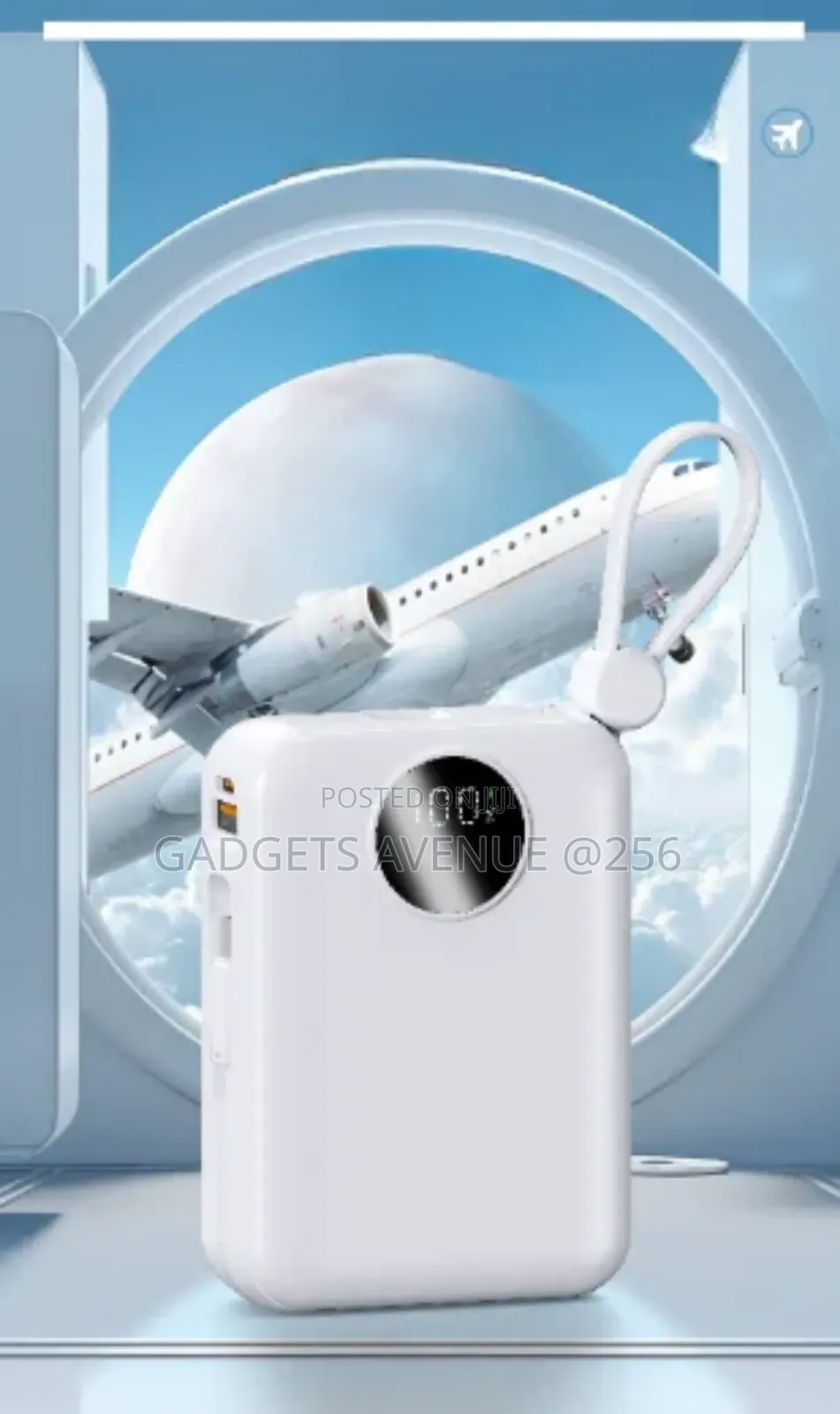 Portable Power Bank 20,000mah Capacities and 22.5w Fast Charging