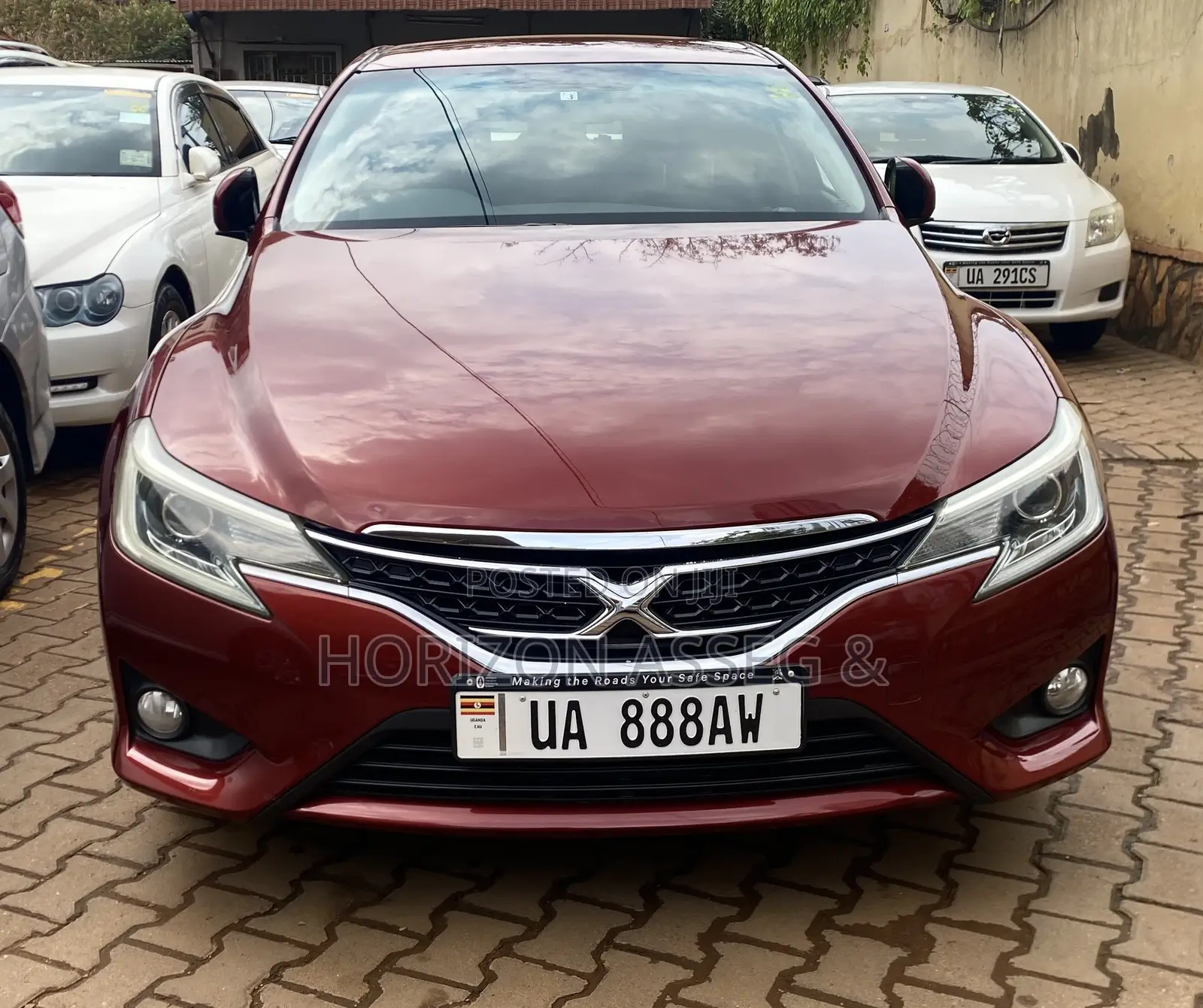 Toyota Mark X 2.5 AWD 2014 Red