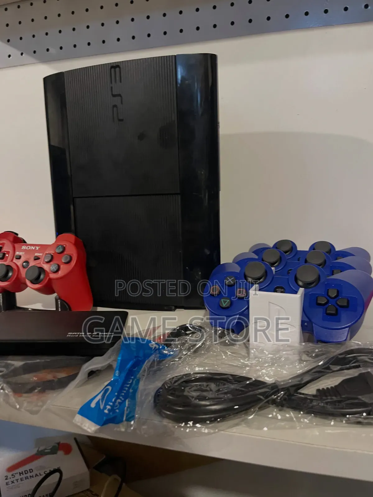 Ps3, Playstation 3: 15 Games and 2 Pads, More Games Than a School.