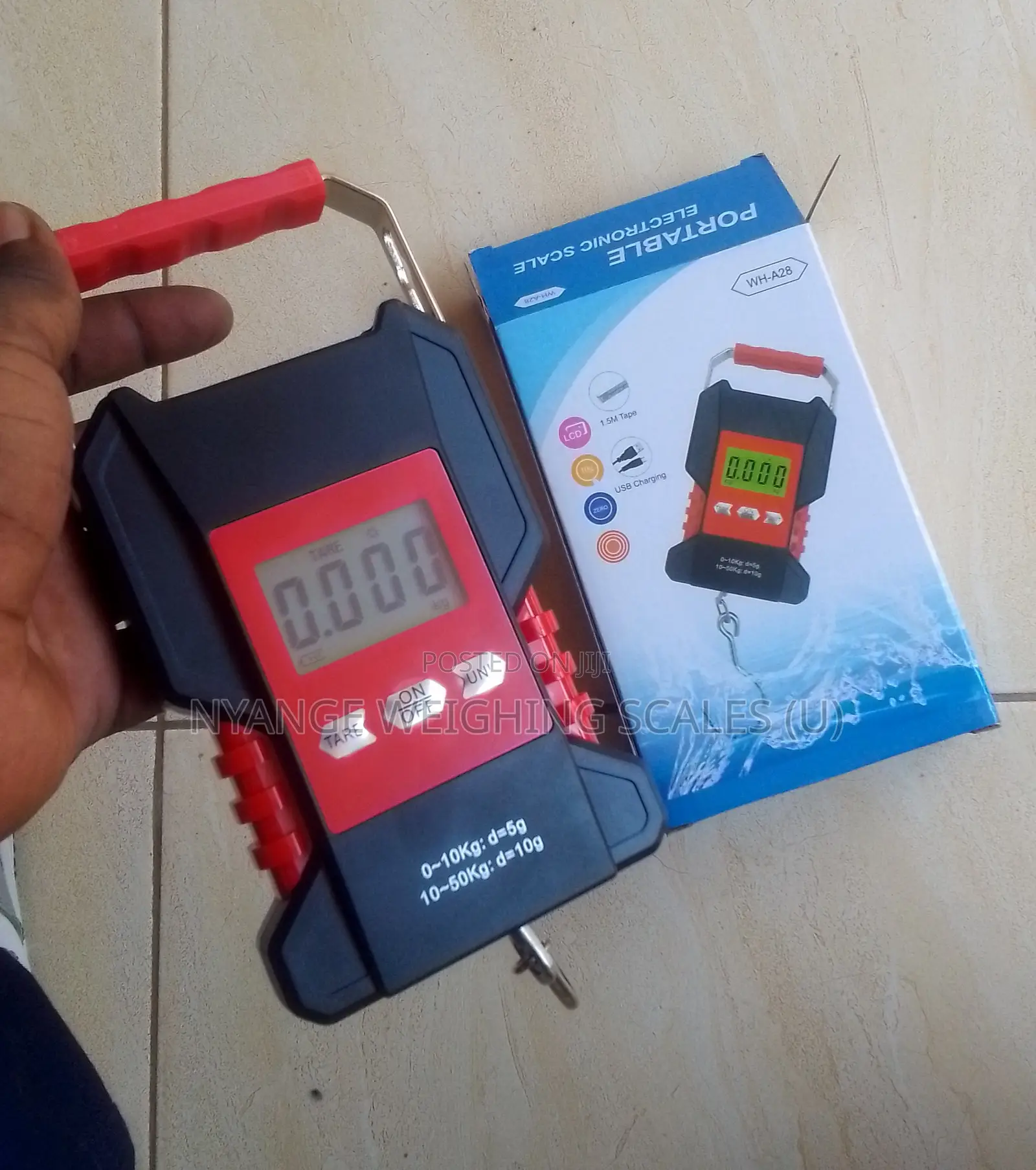 Portable Weighing Scale Luggage Weigh 50kg Digital Weighing Scale