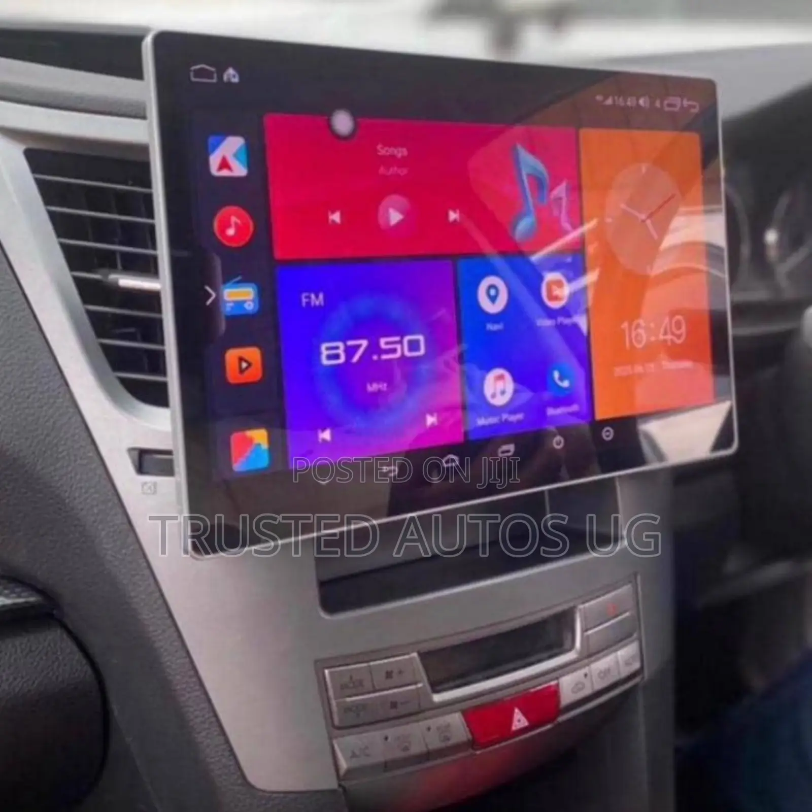 13 Inch Android Radio in Subaru Kev85