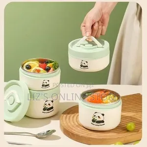 4 Piece Portable Thermal Lunch Box
