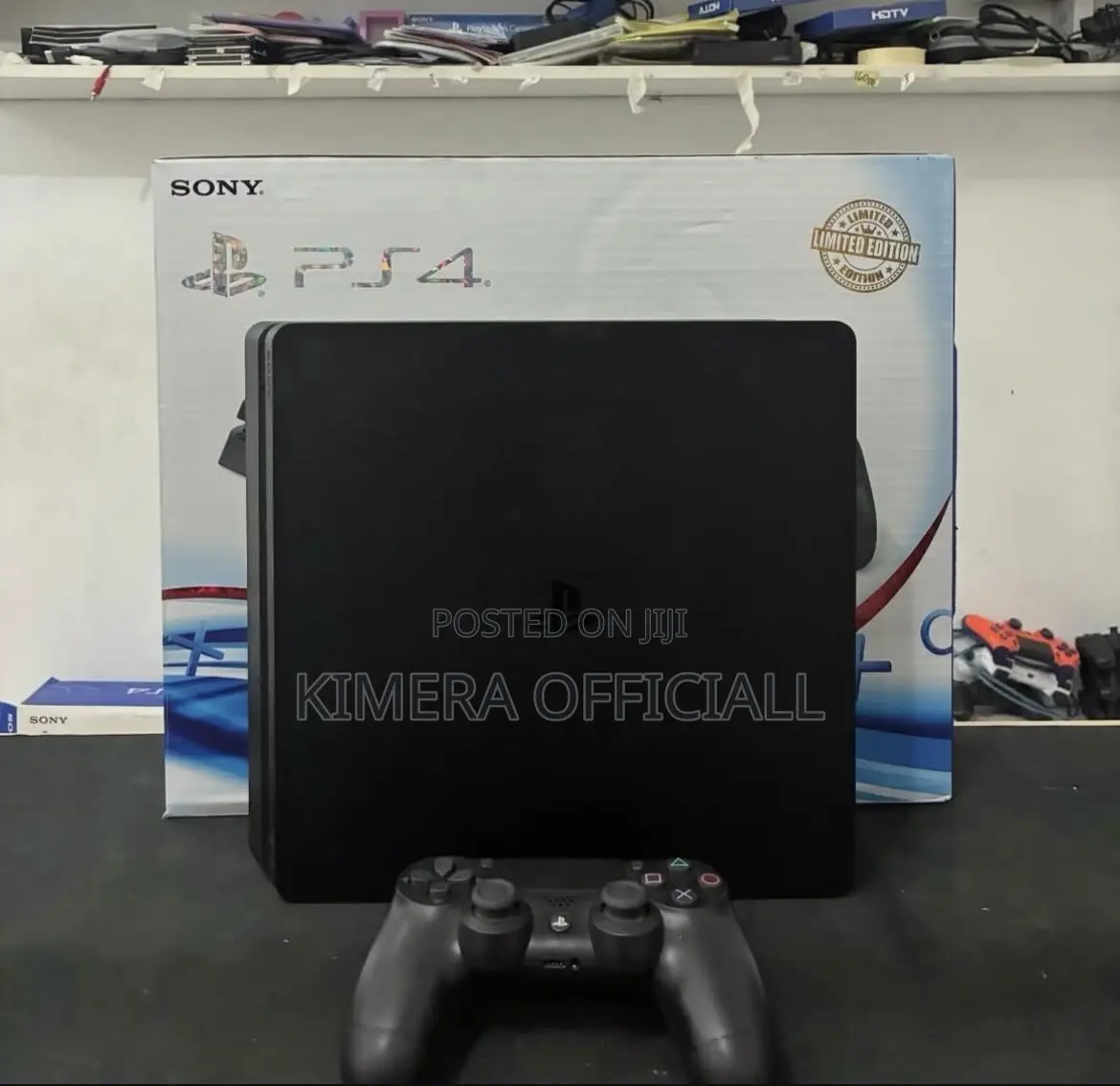 Ps4 Slim With 12 Games, 2pads. Real Legend Status Achieved.