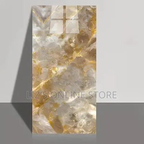 6 Pieces of 60x30 Cm 3d Marble PVC Wallpaper