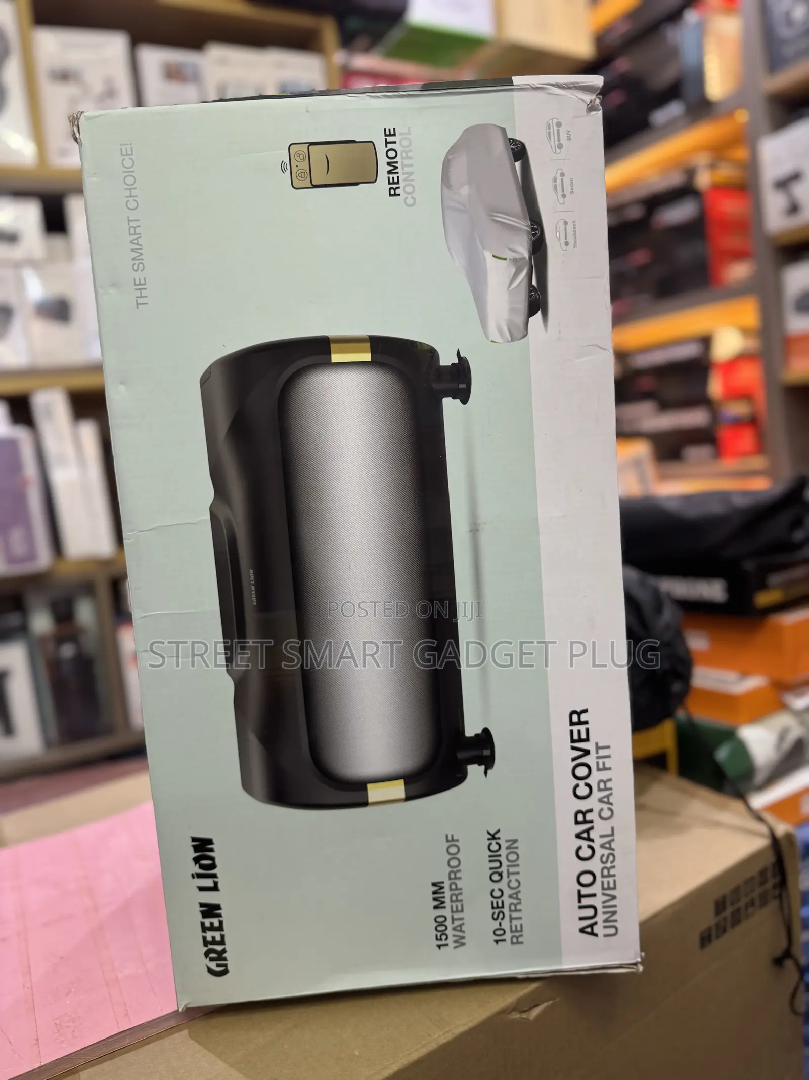 Greenlion Auto Car Cover With Remote CTRL
