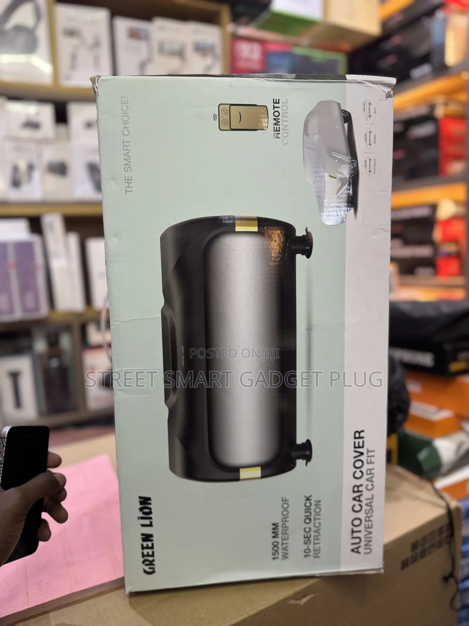 Greenlion Auto Car Cover With Remote CTRL