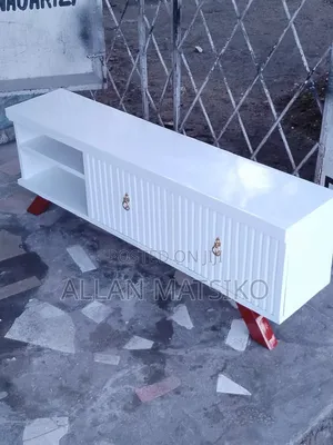 Tv Stand in White Color