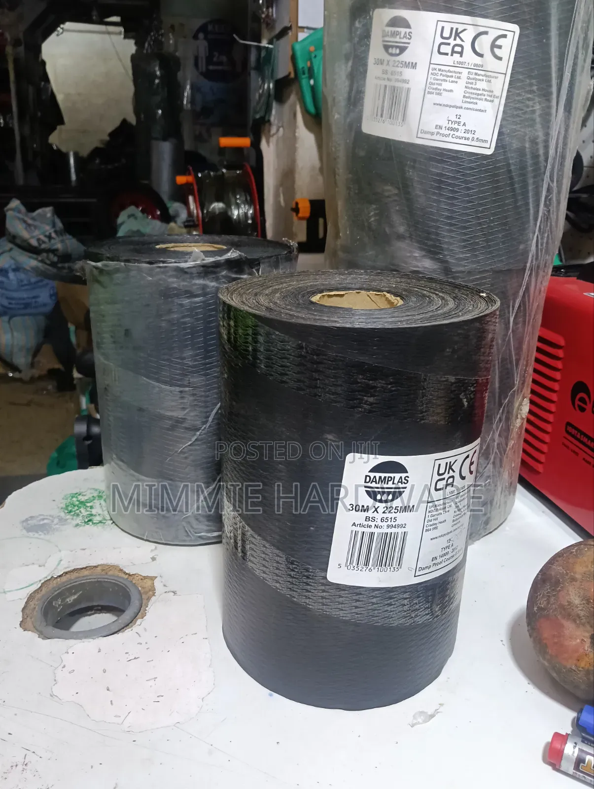 DPC Damplas/Damp Proof Membrane 30metres *225mm