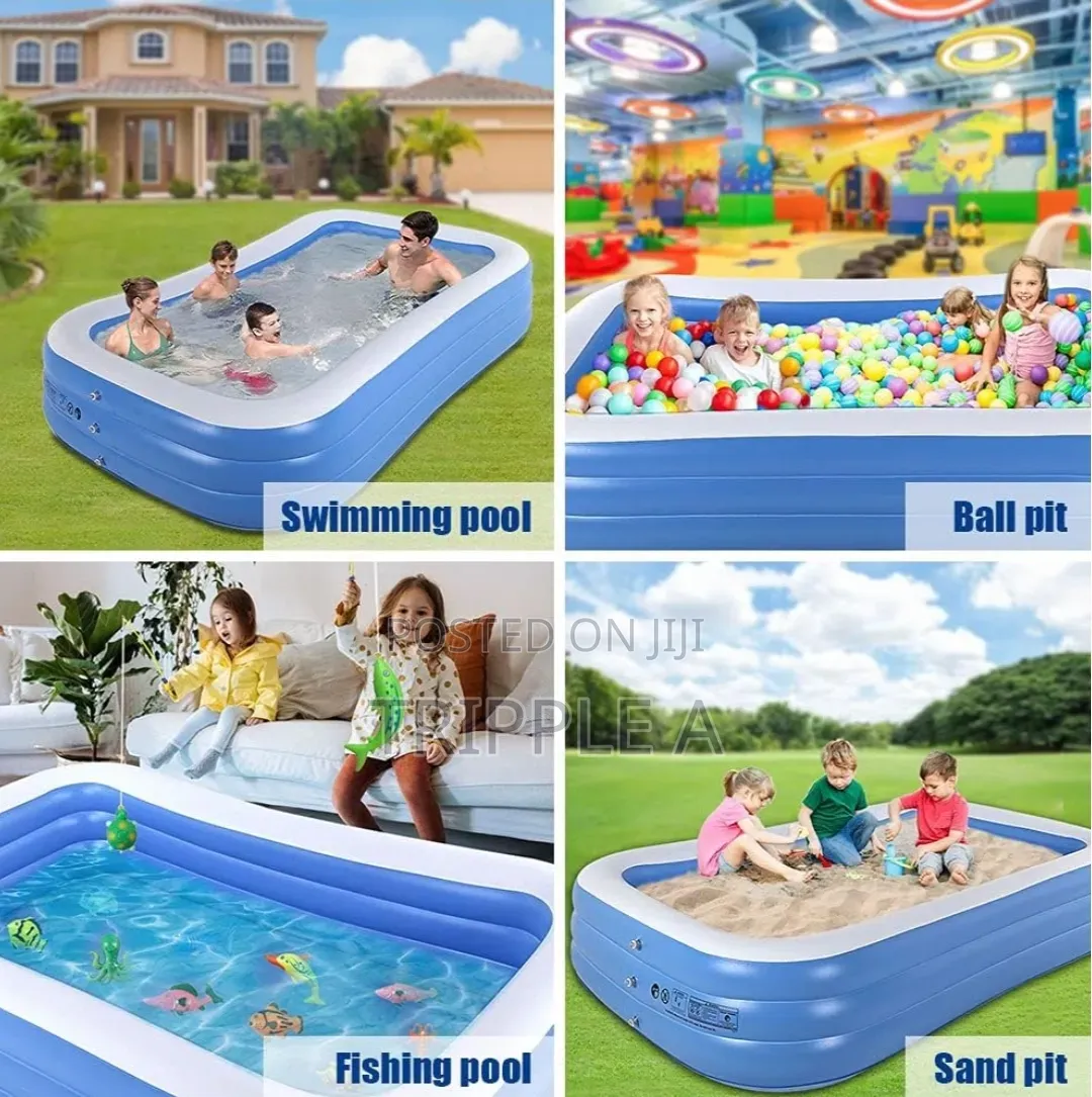 Miss and Chief Inflatable Swimming Pool