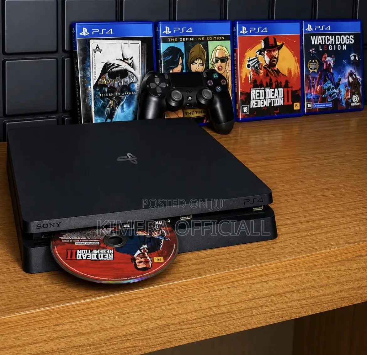 Ps4 Slim With 12 Games, 2pads. Even a Baby Could Play This.
