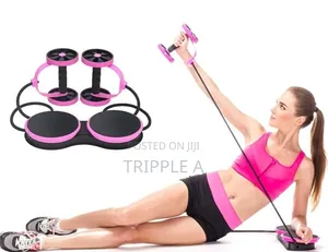 Double Wheels Ab Roller Sports Roller