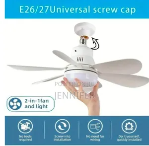 Modern White Led Ceiling Fan
