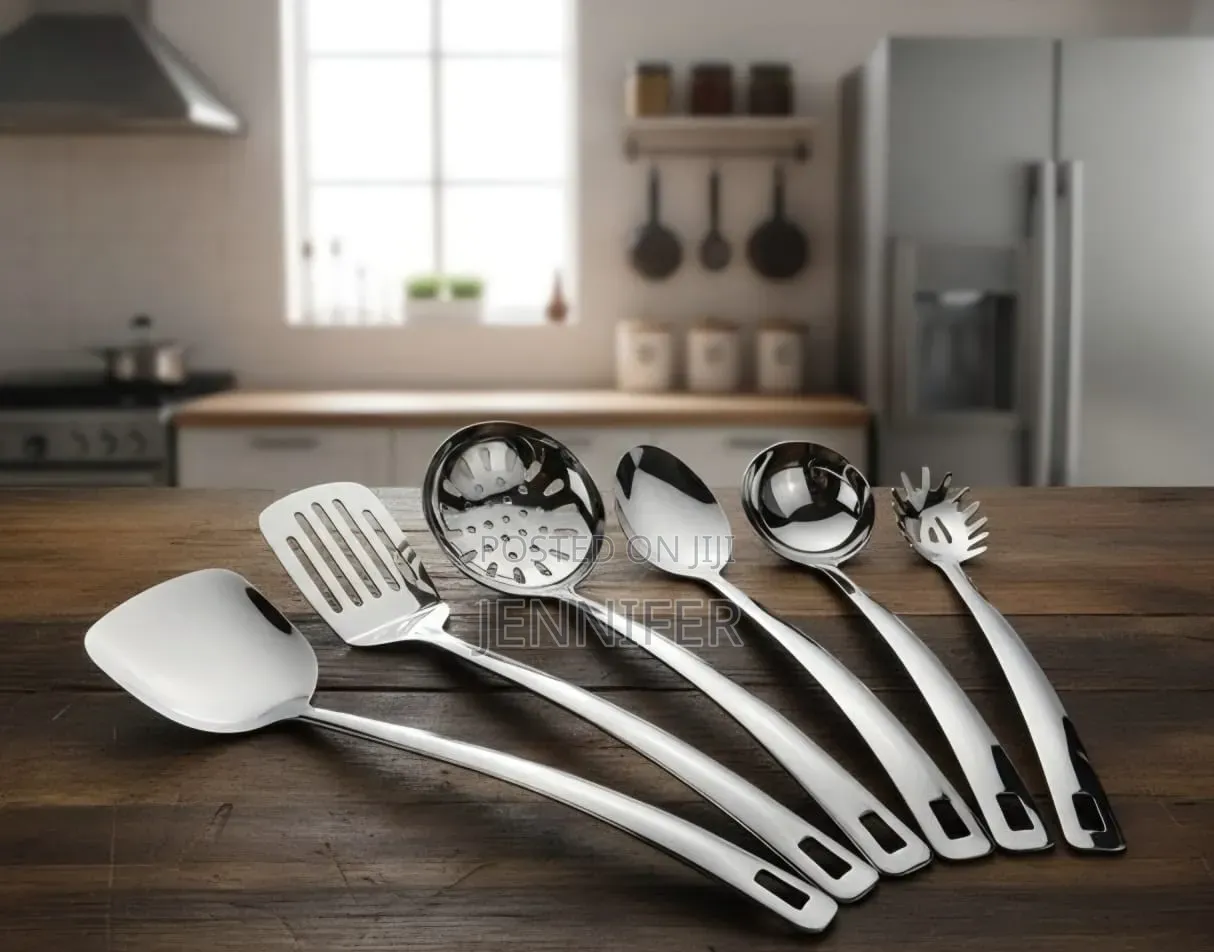 7 Stainless Steel Kitchen Utensils