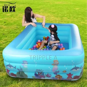 Three Ring Rectangular Pool