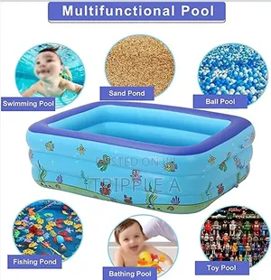 Three Ring Rectangular Pool