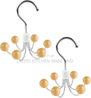 2 Pack Hanger for Organizer 360°Closet Hooks for Belt,Bra Storage, Etc