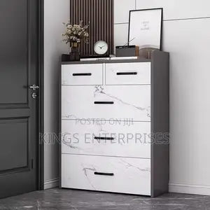 Large Entryway Shoe Rack/Cabinet (12 Pairs of Shoes)