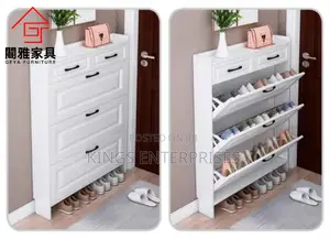 Modern Luxurious Shoe Cabinet/Rack (12 Pairs)