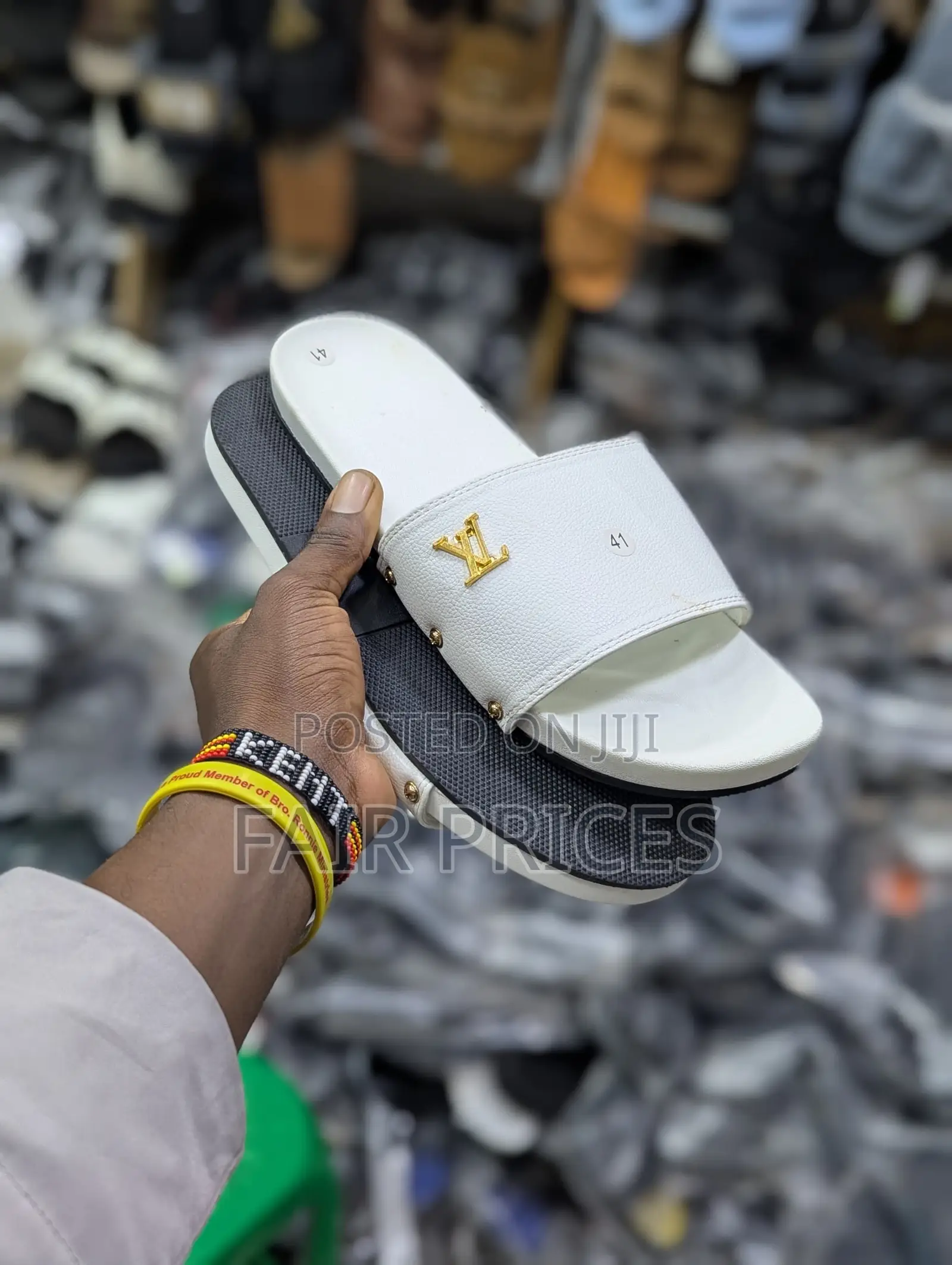 Louis Vuitton Leather Sandals