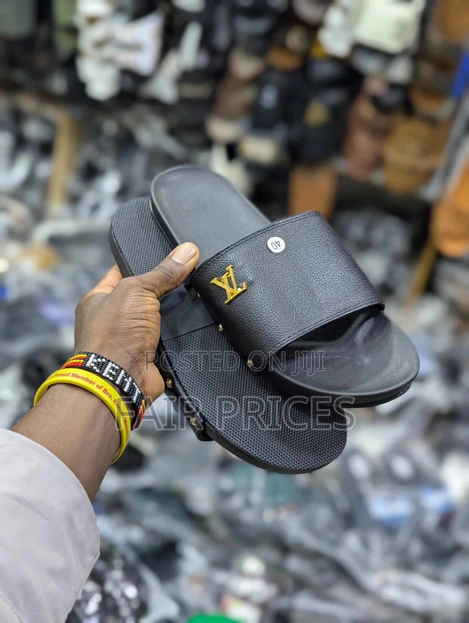 Louis Vuitton Leather Sandals