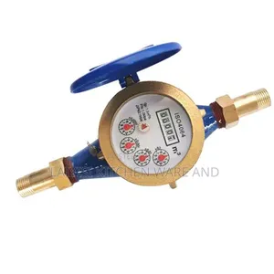 Water Flow Meter With Protective Metal Cover For Easy Installation