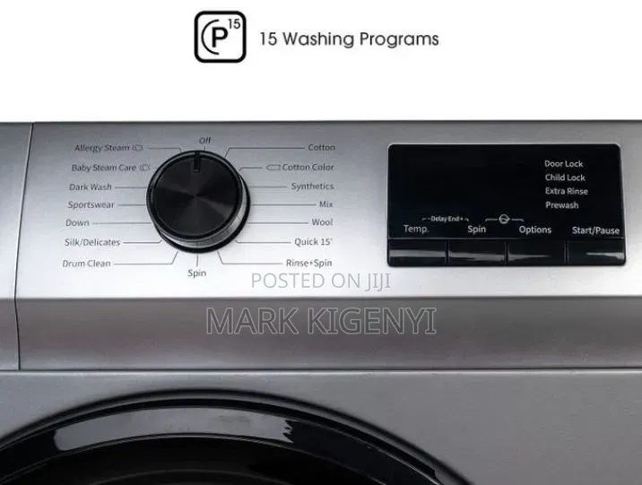 Hisense 9kg Automatic Front Load Washing Machine – 2-Year Warranty