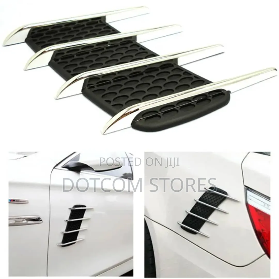 Pair Decorative Car Fender Vent Stickers