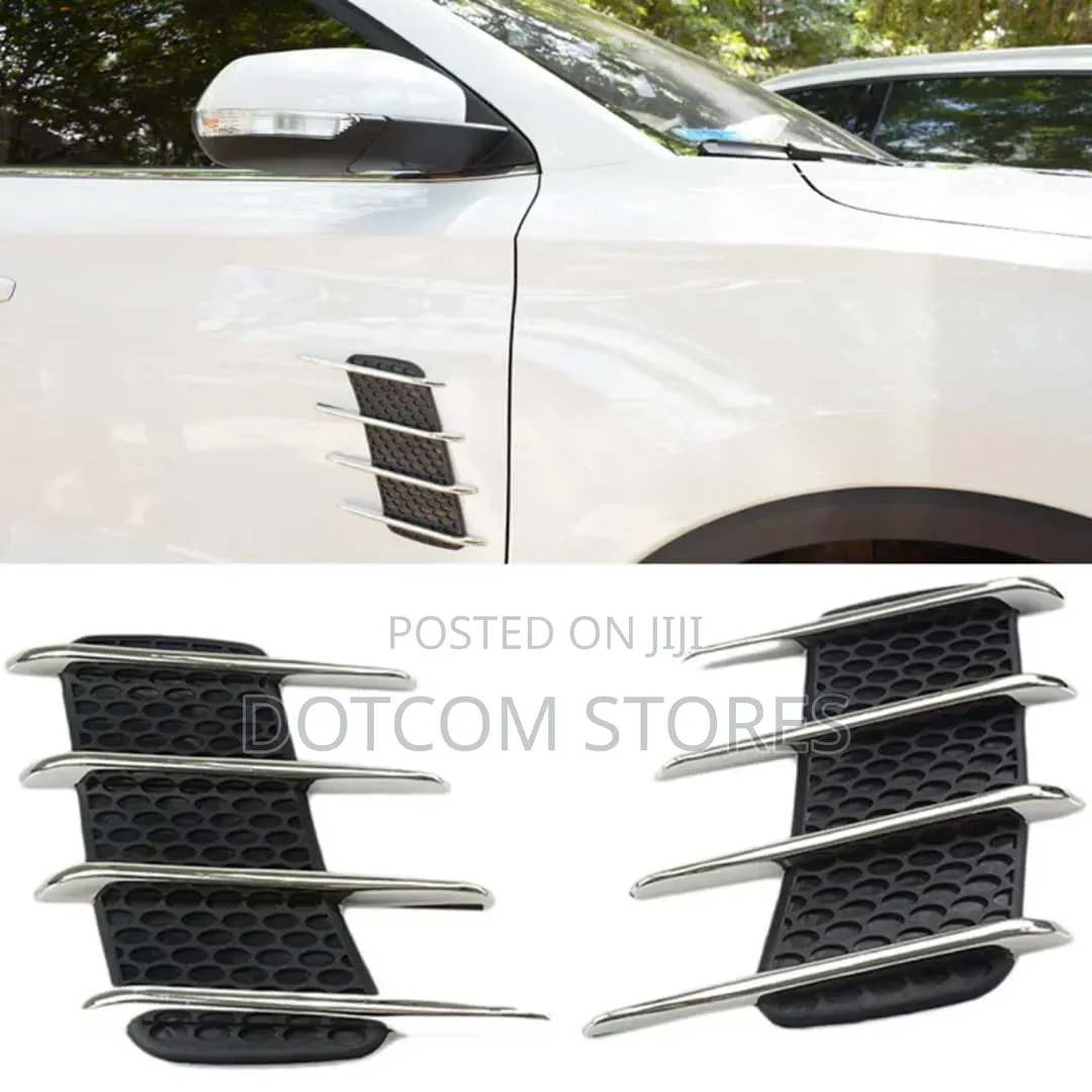 Pair Decorative Car Side Fender Vent Covers